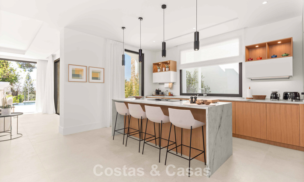Gloednieuwe, moderne luxevilla met privézwembad te koop in San Pedro, Marbella 797510