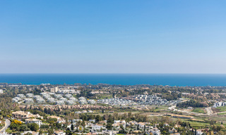Prestigieus luxepenthouse met panoramisch golf- en zeezicht te koop in Marbella - Benahavis 797517 