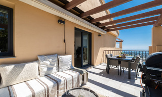 Prestigieus luxepenthouse met panoramisch golf- en zeezicht te koop in Marbella - Benahavis 797526 