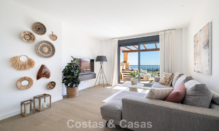 Prestigieus luxepenthouse met panoramisch golf- en zeezicht te koop in Marbella - Benahavis 797537 