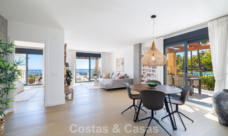 Prestigieus luxepenthouse met panoramisch golf- en zeezicht te koop in Marbella - Benahavis 797543 