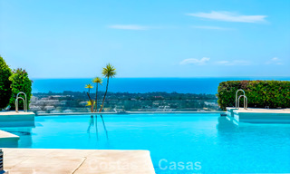 Prestigieus luxepenthouse met panoramisch golf- en zeezicht te koop in Marbella - Benahavis 797871 