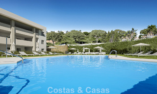 Hedendaagse luxe nieuwbouwappartementen met betoverend zeezicht te koop in Manilva, Costa del Sol 797562 