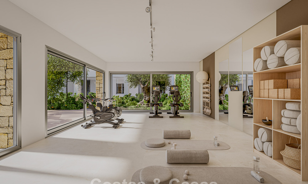 Hedendaagse luxe nieuwbouwappartementen met betoverend zeezicht te koop in Manilva, Costa del Sol 797564