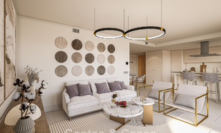 Hedendaagse luxe nieuwbouwappartementen met betoverend zeezicht te koop in Manilva, Costa del Sol 797569 