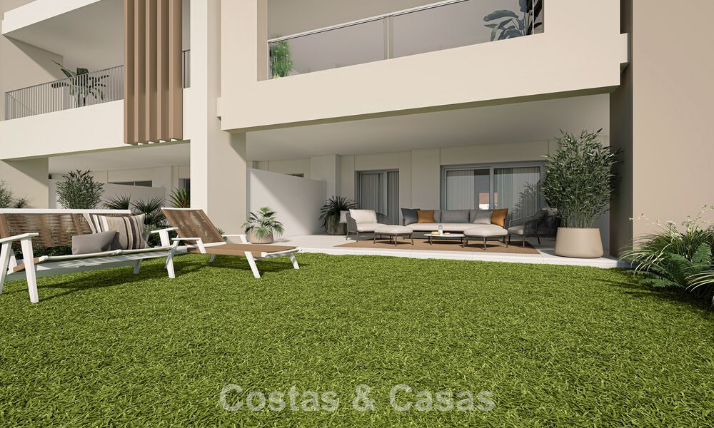 Hedendaagse luxe nieuwbouwappartementen met betoverend zeezicht te koop in Manilva, Costa del Sol 797570