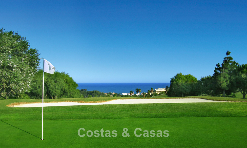 Hedendaagse luxe nieuwbouwappartementen met betoverend zeezicht te koop in Manilva, Costa del Sol 797574