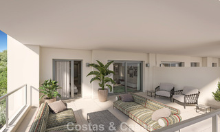 Hedendaagse luxe nieuwbouwappartementen met betoverend zeezicht te koop in Manilva, Costa del Sol 797580 