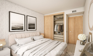 Hedendaagse luxe nieuwbouwappartementen met betoverend zeezicht te koop in Manilva, Costa del Sol 797585 