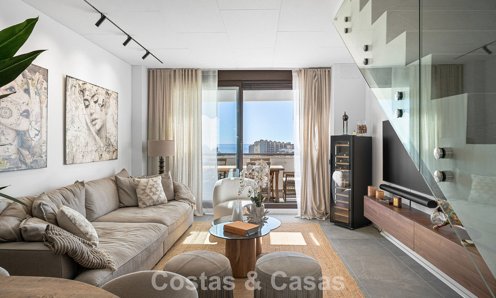 Modern luxepenthouse met royaal dakterras te koop vlakbij Estepona centrum 797670