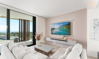 Lichtrijk, eigentijds luxe penthouse te koop met zeezicht in de heuvels van La Quinta Resort in Marbella - Benahavis 797677 