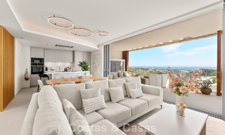 Lichtrijk, eigentijds luxe penthouse te koop met zeezicht in de heuvels van La Quinta Resort in Marbella - Benahavis 797690 