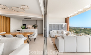Lichtrijk, eigentijds luxe penthouse te koop met zeezicht in de heuvels van La Quinta Resort in Marbella - Benahavis 797698 