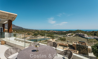 Lichtrijk, eigentijds luxe penthouse te koop met zeezicht in de heuvels van La Quinta Resort in Marbella - Benahavis 797715 