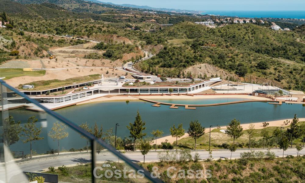 Lichtrijk, eigentijds luxe penthouse te koop met zeezicht in de heuvels van La Quinta Resort in Marbella - Benahavis 797722