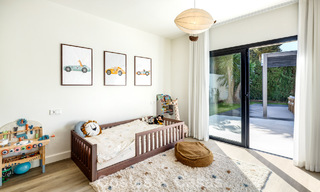 Hedendaagse Mediterrane villa te koop op loopafstand van het strand en voorzieningen van San Pedro, Marbella 797876 
