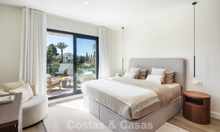 Hedendaagse Mediterrane villa te koop op loopafstand van het strand en voorzieningen van San Pedro, Marbella 797883 