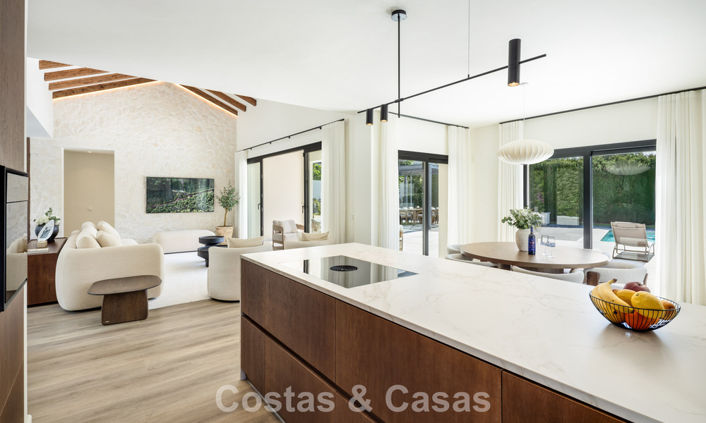 Hedendaagse Mediterrane villa te koop op loopafstand van het strand en voorzieningen van San Pedro, Marbella 797892