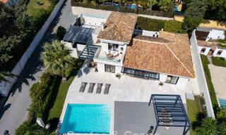 Hedendaagse Mediterrane villa te koop op loopafstand van het strand en voorzieningen van San Pedro, Marbella 797901 