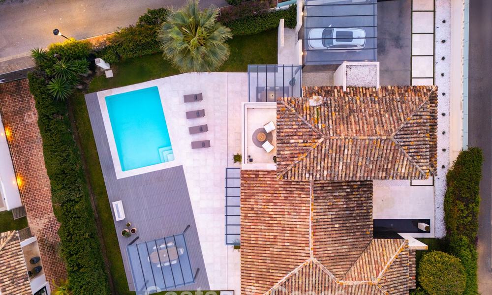 Hedendaagse Mediterrane villa te koop op loopafstand van het strand en voorzieningen van San Pedro, Marbella 797907