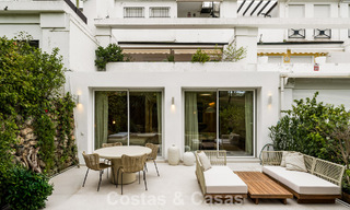 Stijlvol gerenoveerd tuinappartement te koop aan een hoogstaande golfbaan in La Quinta, Benahavis - Marbella 797945 