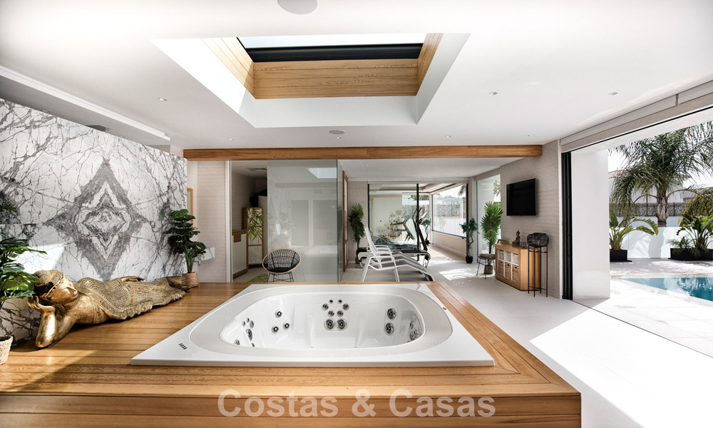 Indrukwekkende, moderne mansion met gastenverblijf te koop op de New Golden Mile tussen Marbella en Estepona 798012