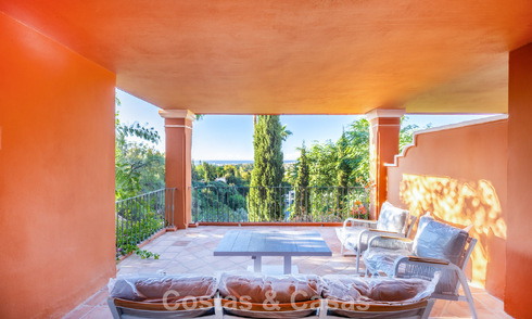 Instapklaar luxe appartement met zeezicht te koop in Marbella - Benahavis 798167