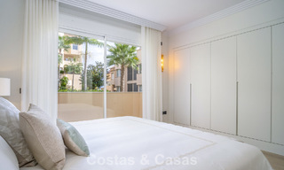 Ruim, gemoderniseerd 4-slaapkamerappartement met zeezicht te koop in Nueva Andalucia, Marbella 798229 
