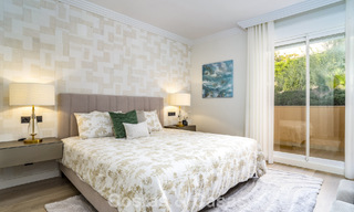 Ruim, gemoderniseerd 4-slaapkamerappartement met zeezicht te koop in Nueva Andalucia, Marbella 798244 
