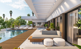 Luxueus villaproject te koop grenzend aan de golfbaan in Casares, Costa del Sol 798384 