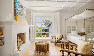 Statige luxevilla in een klassiek mediterrane bouwstijl en met prachtige siertuinen te koop in Sierra Blanca, Marbella 798499 