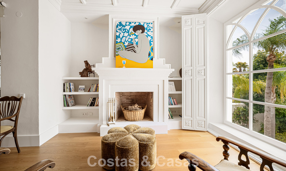 Statige luxevilla in een klassiek mediterrane bouwstijl en met prachtige siertuinen te koop in Sierra Blanca, Marbella 798501