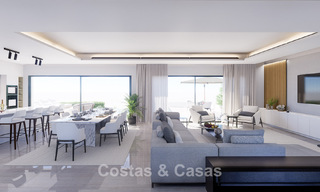 Exclusieve nieuwbouwvilla te koop op enkele minuten van het strand en de golfbanen in Casares, Costa del Sol 798514 