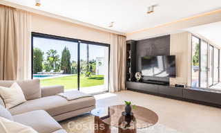 Prachtig gerenoveerde, modern-mediterrane villa met zeezicht te koop in Benahavis - Marbella 798559 