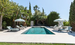 Prachtig gerenoveerde, modern-mediterrane villa met zeezicht te koop in Benahavis - Marbella 798564 