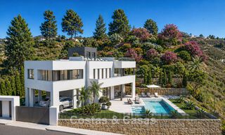 Gloednieuwe, gesofisticeerde luxevilla te koop aan de golfbaan in La Cala Golf Resort in Mijas, Costa del Sol 798587 