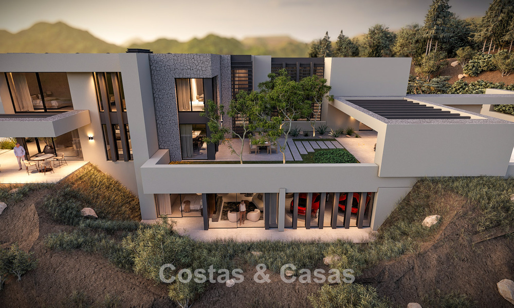 Uniek perceel met project voor een designervilla te koop in het exclusieve La Zagaleta resort in Marbella - Benahavis 798651