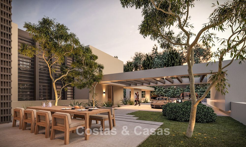 Uniek perceel met project voor een designervilla te koop in het exclusieve La Zagaleta resort in Marbella - Benahavis 798652