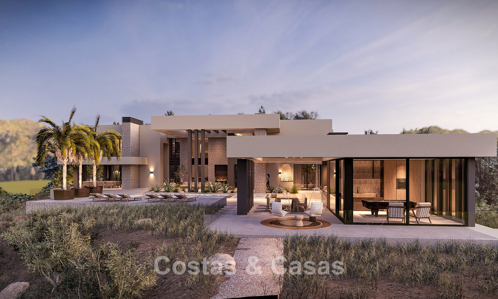Uniek perceel met project voor een designervilla te koop in het exclusieve La Zagaleta resort in Marbella - Benahavis 798654