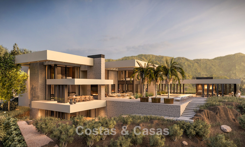 Uniek perceel met project voor een designervilla te koop in het exclusieve La Zagaleta resort in Marbella - Benahavis 798656