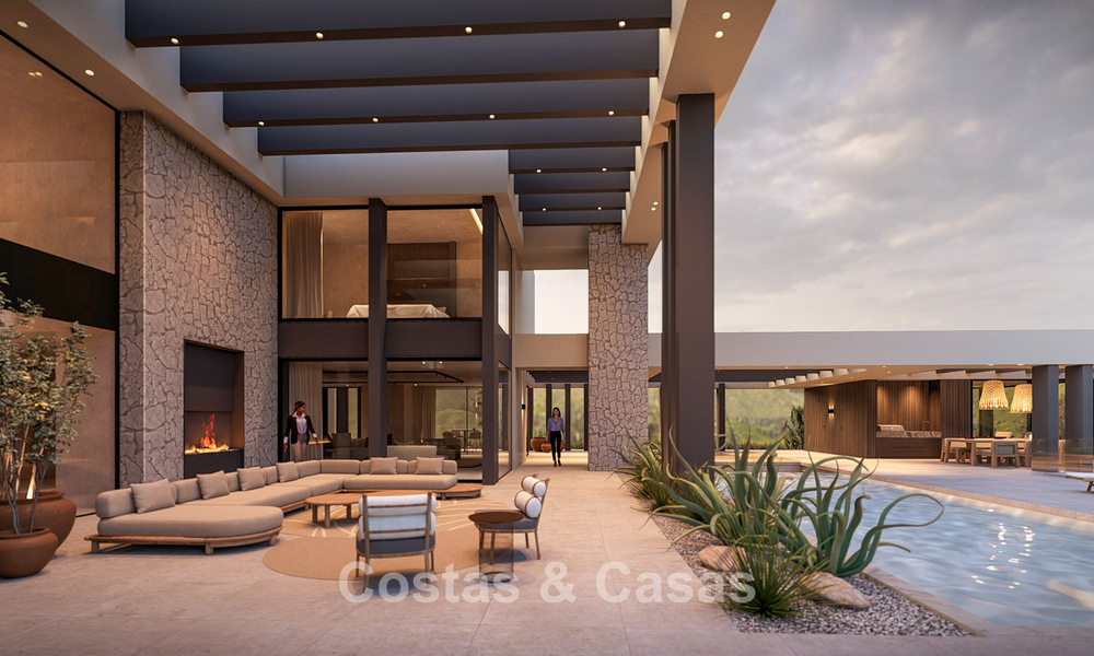 Uniek perceel met project voor een designervilla te koop in het exclusieve La Zagaleta resort in Marbella - Benahavis 798657
