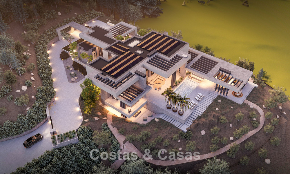 Uniek perceel met project voor een designervilla te koop in het exclusieve La Zagaleta resort in Marbella - Benahavis 798659