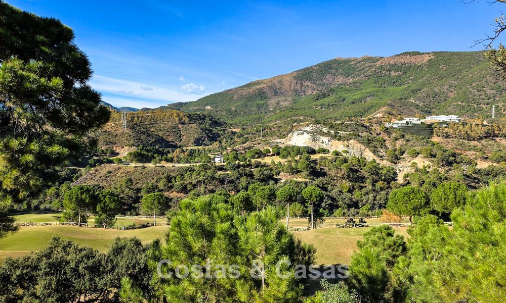Uniek perceel met project voor een designervilla te koop in het exclusieve La Zagaleta resort in Marbella - Benahavis 798661