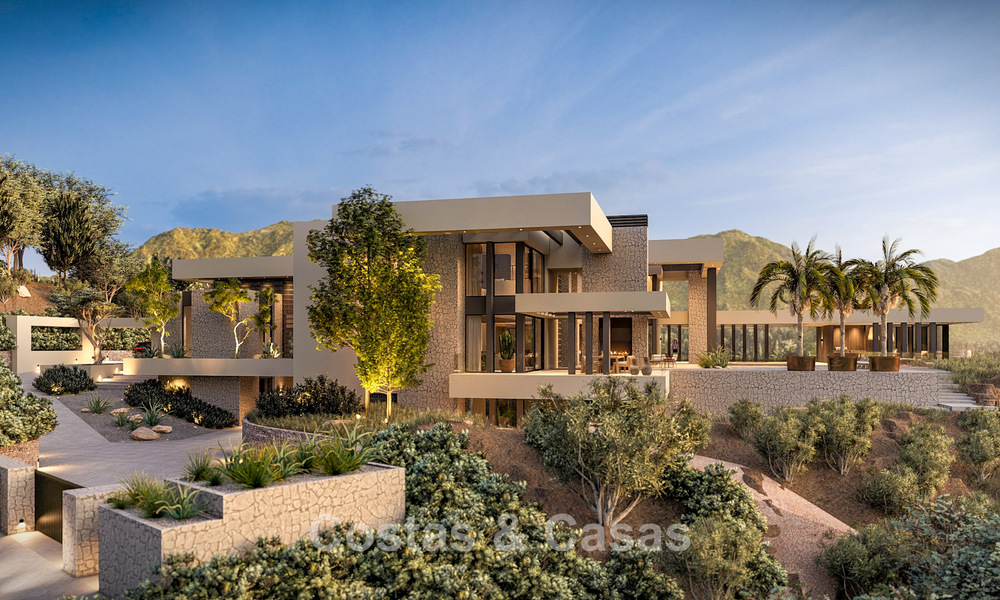 Uniek perceel met project voor een designervilla te koop in het exclusieve La Zagaleta resort in Marbella - Benahavis 798667