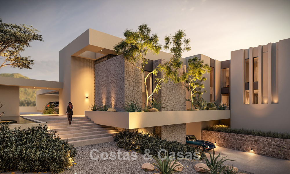 Uniek perceel met project voor een designervilla te koop in het exclusieve La Zagaleta resort in Marbella - Benahavis 798668
