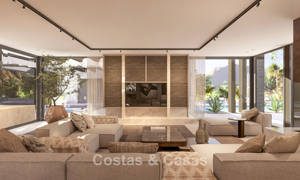 Uniek perceel met project voor een designervilla te koop in het exclusieve La Zagaleta resort in Marbella - Benahavis 798669