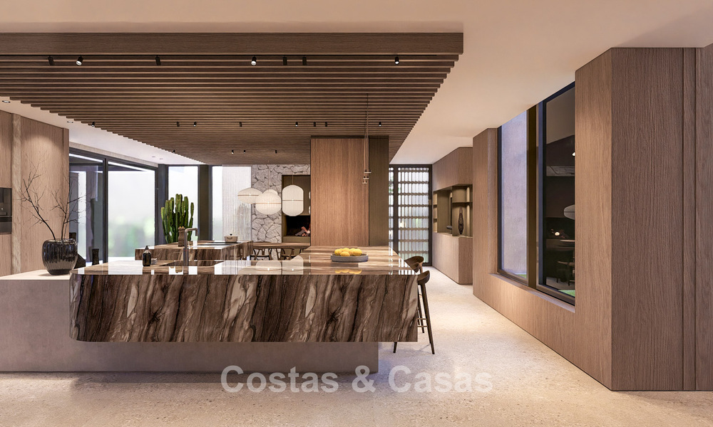 Uniek perceel met project voor een designervilla te koop in het exclusieve La Zagaleta resort in Marbella - Benahavis 798673