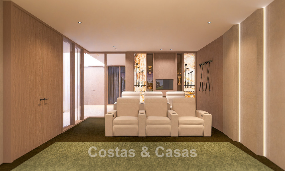Uniek perceel met project voor een designervilla te koop in het exclusieve La Zagaleta resort in Marbella - Benahavis 798684