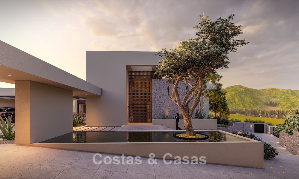 Uniek perceel met project voor een designervilla te koop in het exclusieve La Zagaleta resort in Marbella - Benahavis 798694