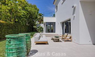 Instapklare, eigentijds-mediterrane nieuwe luxevilla te koop in een golfwijk van Marbella - Benahavis 798698 